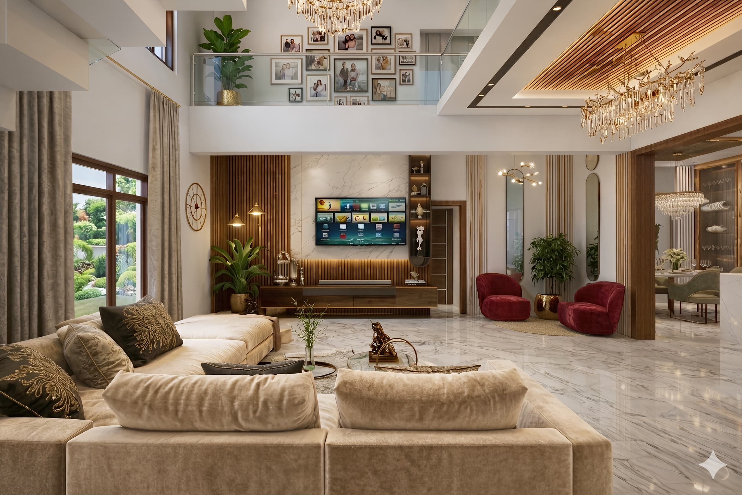 Living Area interior design photo 04