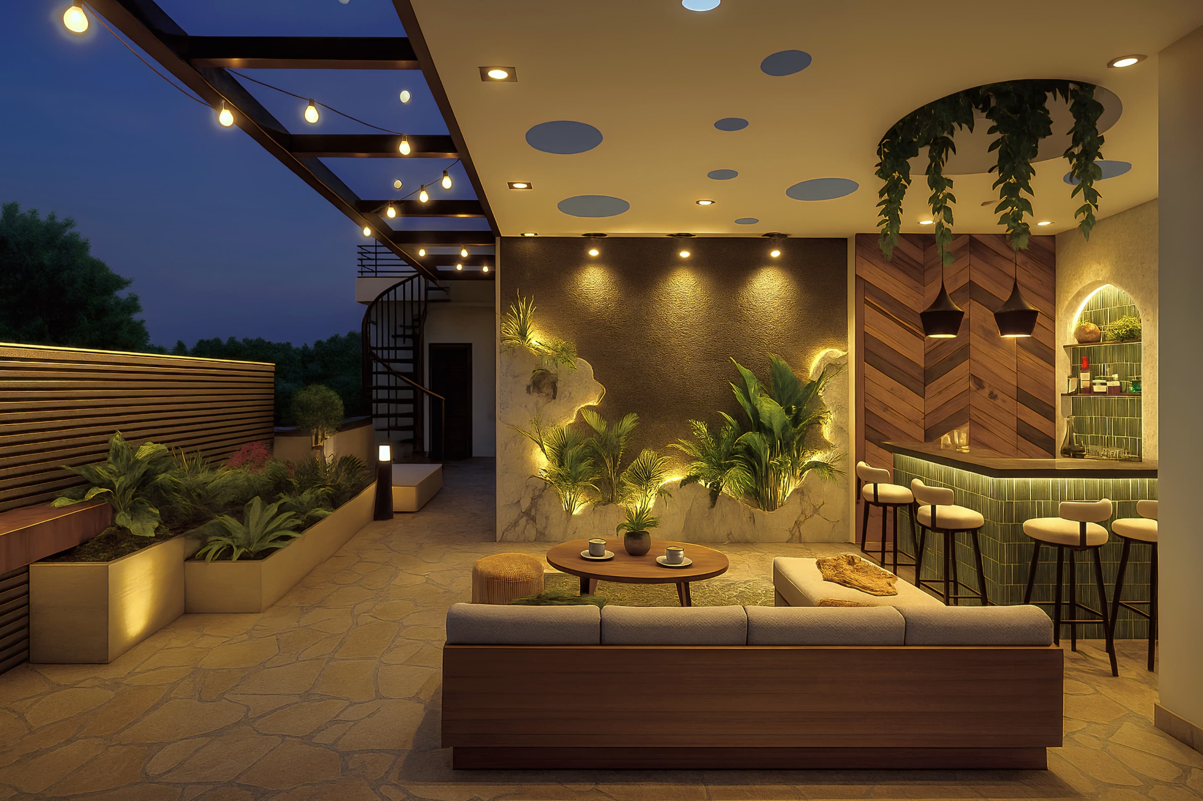 Living Area interior design photo 06