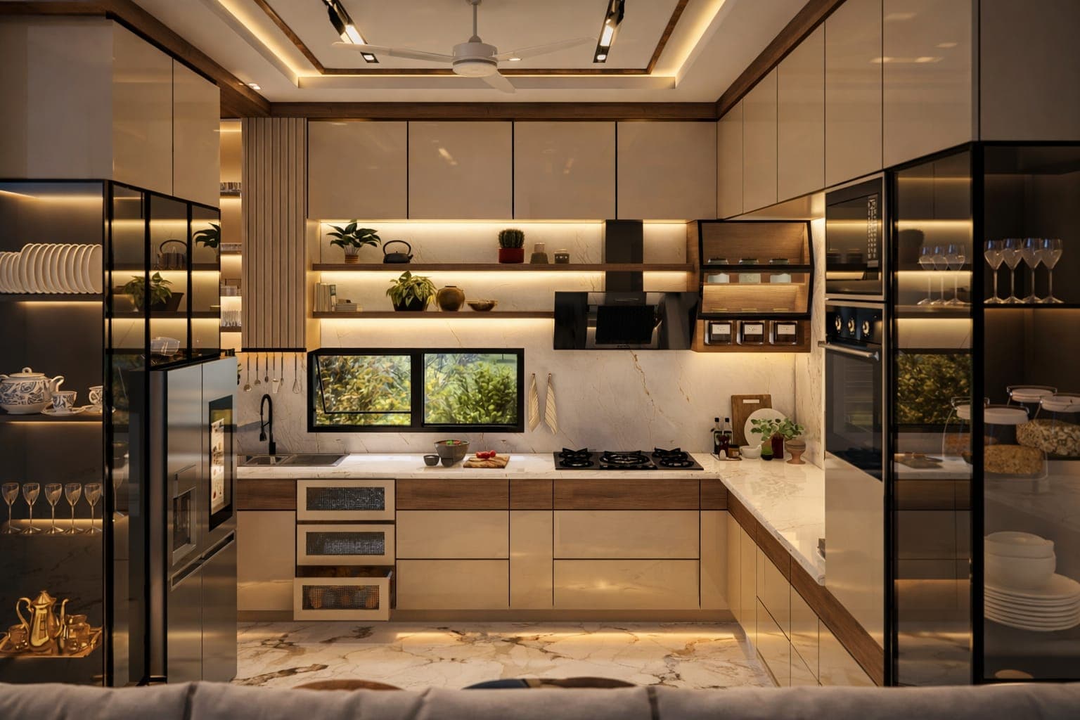 Modular Kitchen interior design photo 02