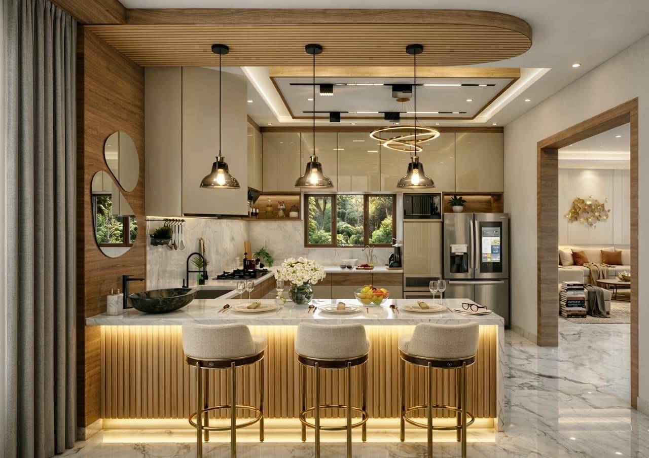 Modular Kitchen interior design photo 14