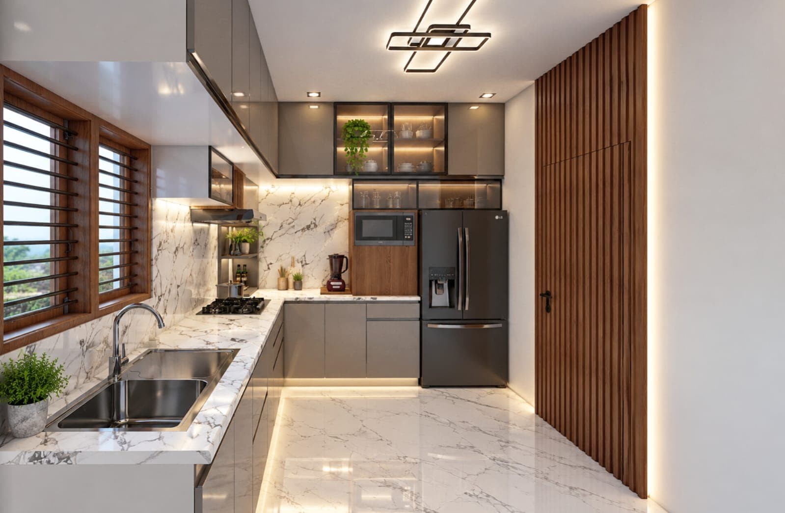 Modular Kitchen interior design photo 16